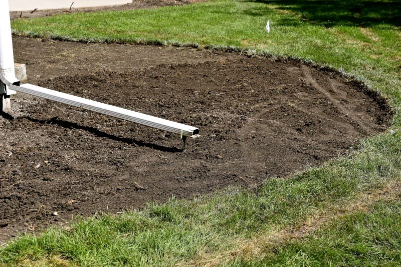 Prepares for New Landscaping